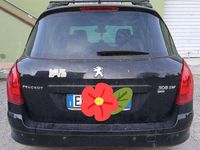 Usata Peugeot 308 Access 111 CV (81 kW) 2012 Nero Station wagon