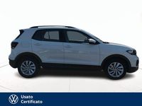 Usata VW T-Cross Style 95 CV (69 kW) 2020 Bianco pastello SUV