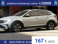 Nuova VW Taigo Edition 116 CV (85 kW) 2026 Reflex silver metallizzato SUV