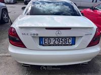 Usata Mercedes SLK200 184 CV (135 kW) 2010 Bianco Cabrio