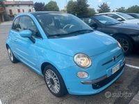 Usata Fiat 500 Lounge 86 CV (63 kW) 2010 Blu Berlina