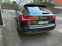Usata Audi A6 S-Line 190 CV (139 kW) 2016 Nero Station wagon