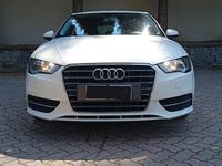 Usata Audi A3 Attraction 110 CV (80 kW) 2015 Bianco Berlina