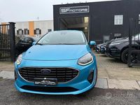 Usata Ford Fiesta Titanium 125 CV (91 kW) 2022 Blu Utilitaria