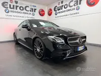 Usata Mercedes E220 Premium 194 CV (142 kW) 2017 Nero Coupé