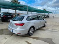 Usata Seat Leon Style 115 CV (84 kW) 2017 Argento Station wagon