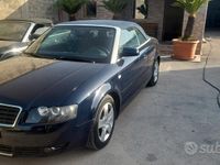 Usata Audi A4 Cabriolet 170 CV (125 kW) 2003 Blu Cabrio
