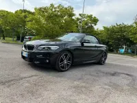 Usata BMW 220 Luxury Line 190 CV (139 kW) 2018 Nero Cabrio