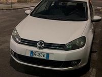 Usata VW Golf VI R-line 122 CV (89 kW) 2010 Bianco Utilitaria