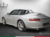 Usata Porsche 911 Carrera Cabriolet 320 CV (235 kW) 2002 Argento Cabrio