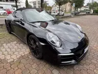 Usata Porsche 991 450 CV (330 kW) 2018 Nero Cabrio