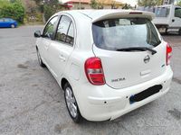 Usata Nissan Micra Tekna 98 CV (72 kW) 2012 Bianco Utilitaria