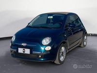 Usata Fiat 500C Lounge 69 CV (50 kW) 2015 Blu Cabrio