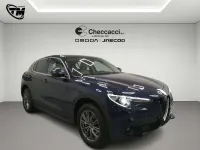 Usata Alfa Romeo Stelvio 190 CV (139 kW) 2018 Blu/azzurro SUV