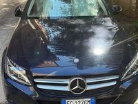 Usata Mercedes C300e 204 CV (150 kW) 2016 Blu/azzurro Station wagon