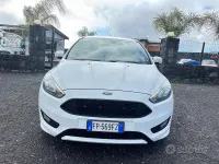 Brugt Ford Focus ST-Line 120 HK (88 kW) 2018 Hvid Sedan