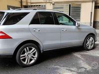 Usata Mercedes ML250 204 CV (150 kW) 2014 Grigio metallizzato SUV
