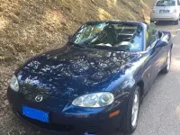 Usata Mazda MX5 110 CV (80 kW) 2004 Bluazzurro Cabrio