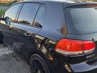 Usata VW Golf VI 80 CV (58 kW) 2011 Nero Utilitaria