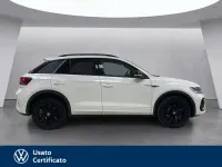 Usata VW T-Roc R-line 110 CV (80 kW) 2023 Bianco pastello SUV