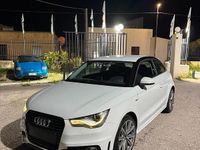 Usata Audi A1 S-Line 90 CV (66 kW) 2013 Bianco Utilitaria