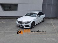 Usata Mercedes C250 Premium 204 CV (150 kW) 2015 Bianco Station wagon