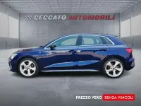 Usata Audi A3 S-Line 150 CV (110 kW) 2024 Blu/azzurro Berlina