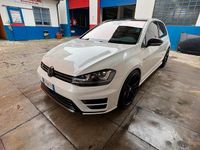 Usata VW Golf VII R 300 CV (220 kW) 2016 Bianco Berlina