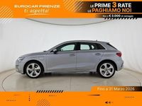 Usata Audi A3 Advanced Plus 204 CV (150 kW) 2024 Argento floret metallizzato Berlina