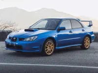 Usata Subaru Impreza 280 CV (205 kW) 2006 Blu/azzurro Berlina