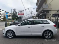 Usata Audi A3 Sportback Ambition 140 CV (102 kW) 2009 Bianco Utilitaria