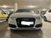 Usata Audi A3 S-Line 150 CV (110 kW) 2015 Bianco Berlina