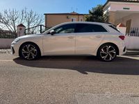 Usata Audi A3 S-Line 150 CV (110 kW) 2020 Bianco Berlina
