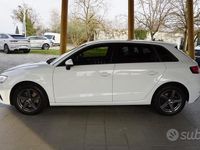 Usata Audi A3 Business 184 CV (135 kW) 2019 Bianco Berlina