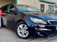 Usata Peugeot 308 SW Allure 120 CV (88 kW) 2017 Blu Station wagon