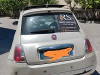 Usata Fiat 500 75 CV (55 kW) 2008 Bianco Berlina