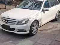 Usata Mercedes C200 136 CV (100 kW) 2012 Bianco Station wagon