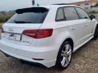 Usata Audi A3 S-Line 116 CV (85 kW) 2019 Bianco Berlina