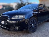 Usata Audi A3 Attraction 105 CV (77 kW) 2007 Nero Utilitaria