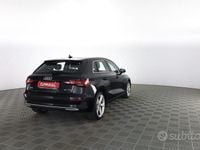 Usata Audi A3 Advanced 116 CV (85 kW) 2021 Nero Berlina