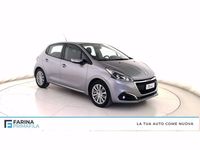 Usata Peugeot 208 Active 102 CV (75 kW) 2020 Grigio chiaro Utilitaria