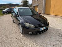 Usata VW Golf VI Sportline 122 CV (89 kW) 2009 Nero Utilitaria