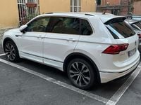 Usata VW Tiguan R-line 131 CV (96 kW) 2020 Bianco SUV