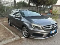 Usata Mercedes A180 AMG 109 CV (80 kW) 2015 Grigio Utilitaria