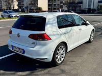 Usata VW Golf VII Highline 105 CV (77 kW) 2013 Bianco Berlina
