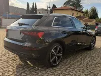 Usata Audi A3 150 CV (110 kW) 2020 Nero Berlina