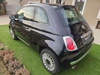 Begagnad Fiat 500 Lounge 69 HK (50 kW) 2010 Svart Halvkombi