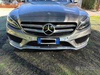 Usata Mercedes C200 136 CV (100 kW) 2015 Grigio Station wagon