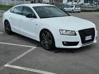 Usata Audi A5 S-Line 180 CV (132 kW) 2010 Bianco Coupé