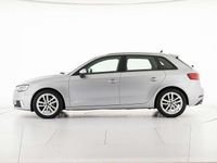 Usata Audi A3 Sportback Sport 116 CV (85 kW) 2019 Argento Utilitaria